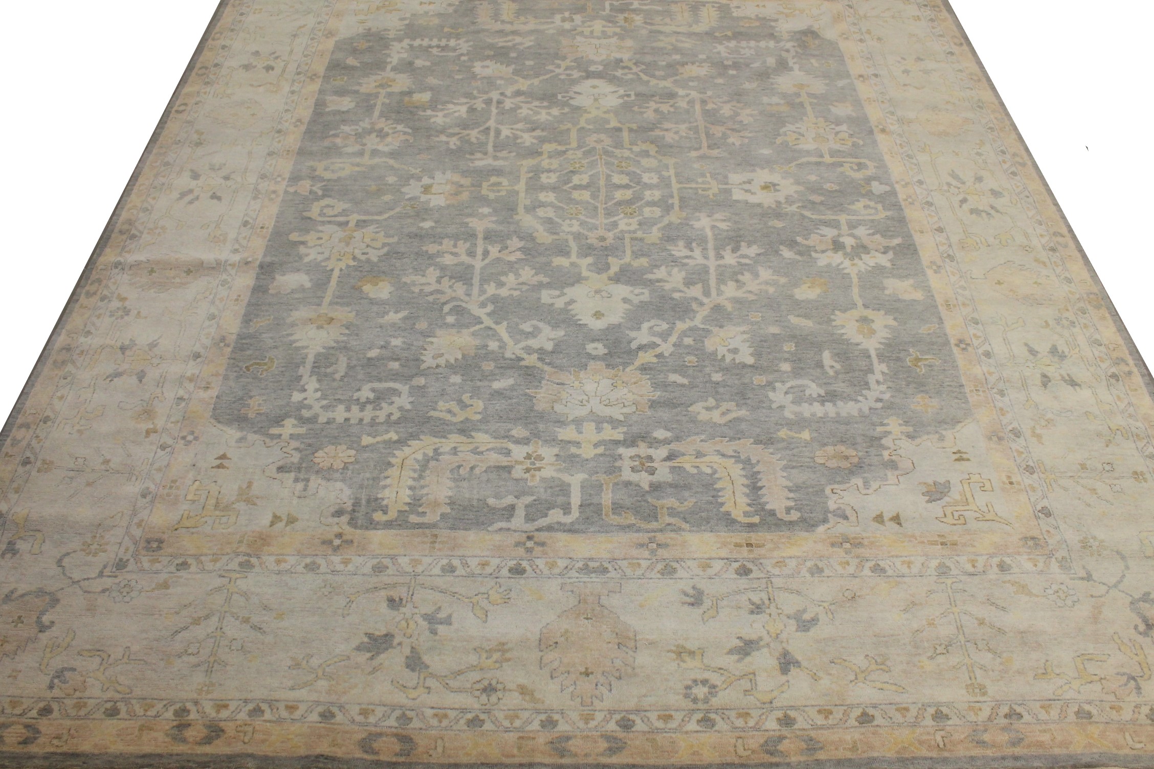OVERSIZE Oushak Hand Knotted Wool Area Rug - MR026431
