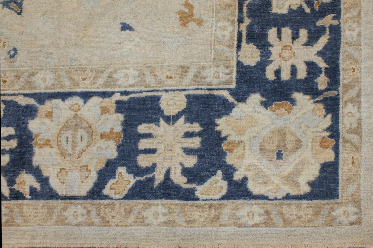 9x12 Oushak Hand Knotted Wool Area Rug - MR026433