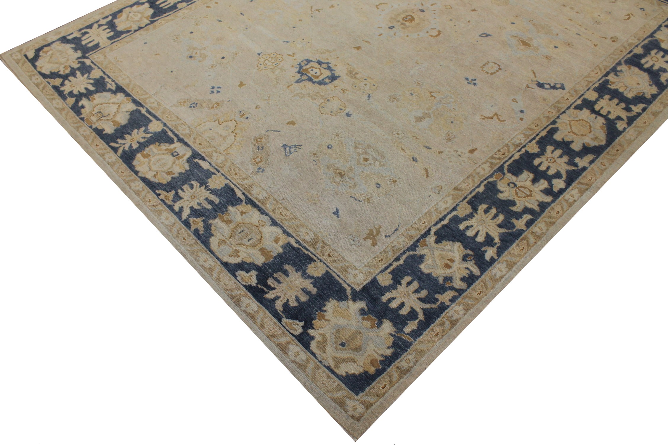 8x10 Oushak Hand Knotted Wool Area Rug - MR026435