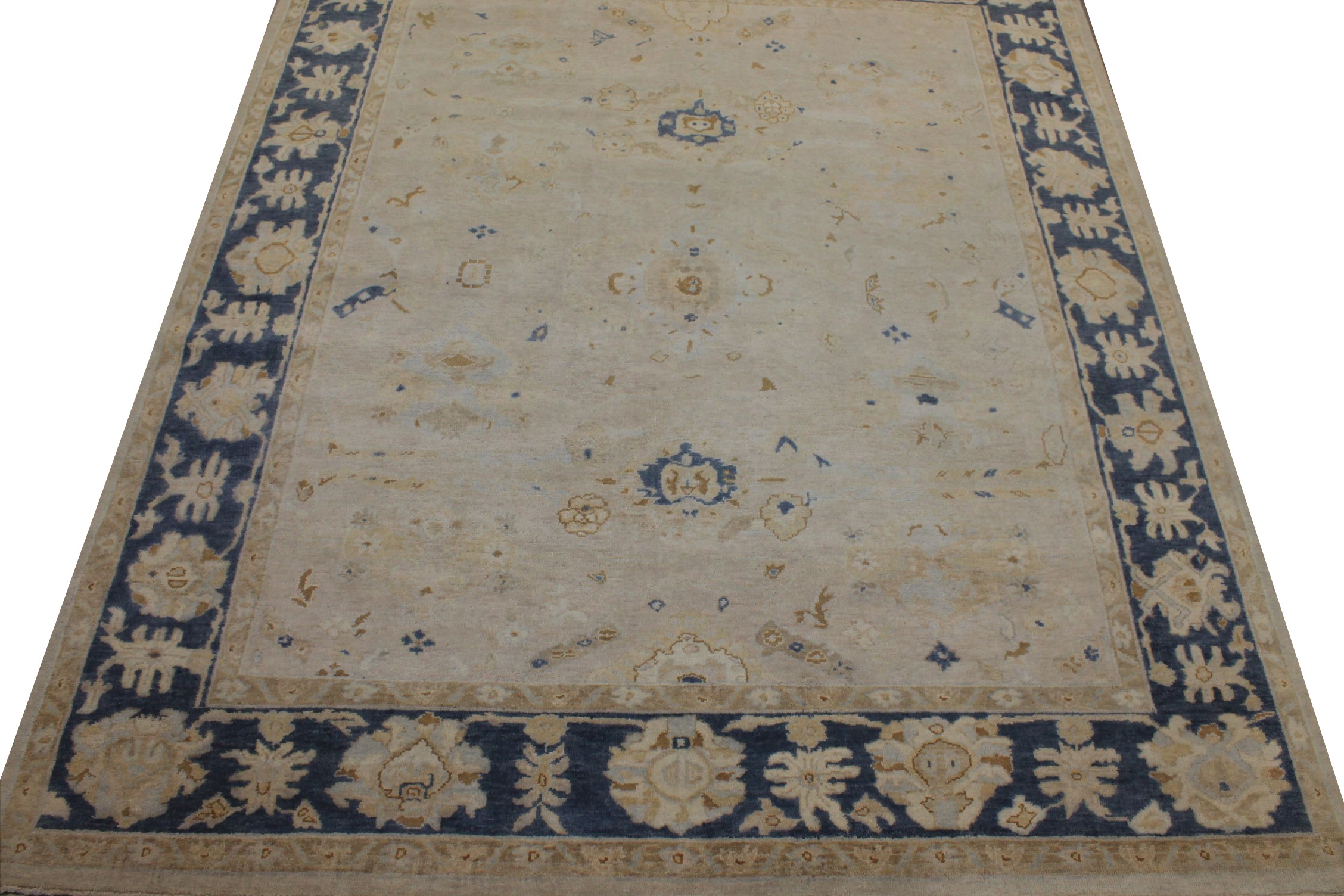 8x10 Oushak Hand Knotted Wool Area Rug - MR026435