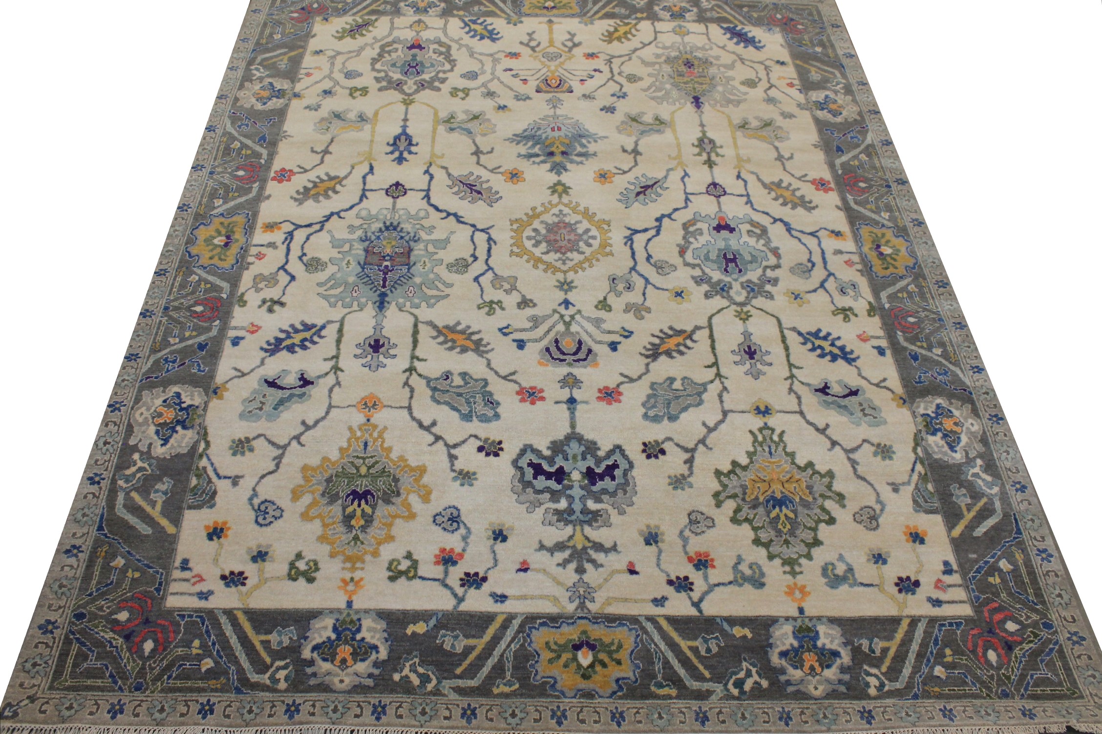 8x10 Traditional Hand Knotted Wool Area Rug - MR026451