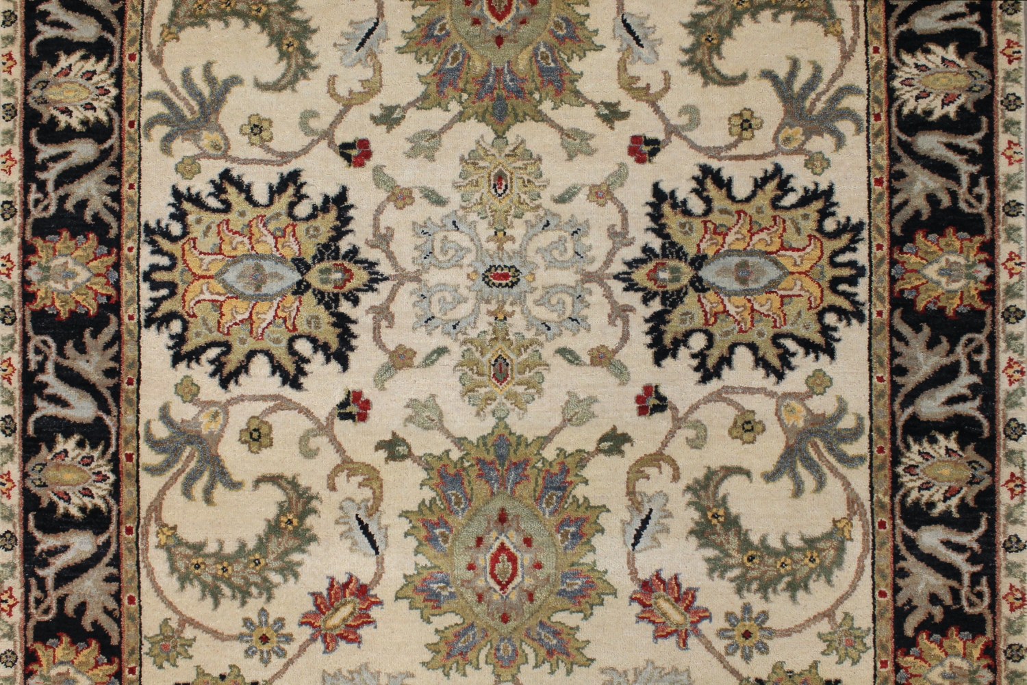 Wide Runner Traditional Hand Knotted Wool Area Rug - MR026466