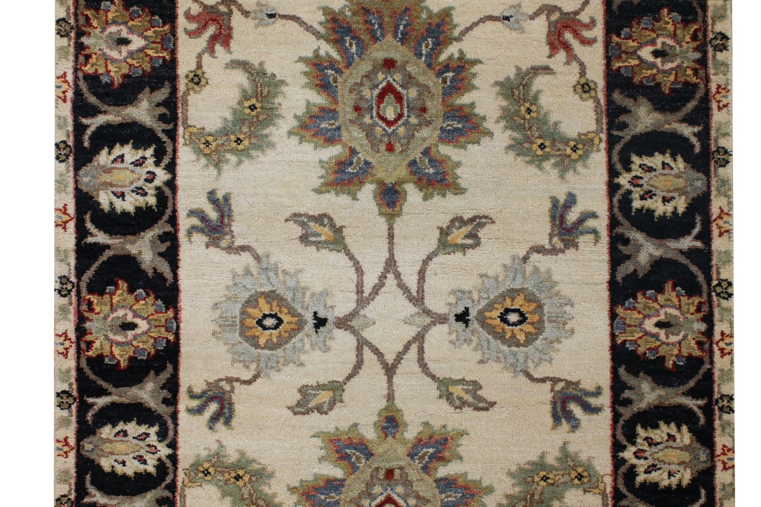 8 ft. Runner Traditional Hand Knotted Wool Area Rug - MR026470