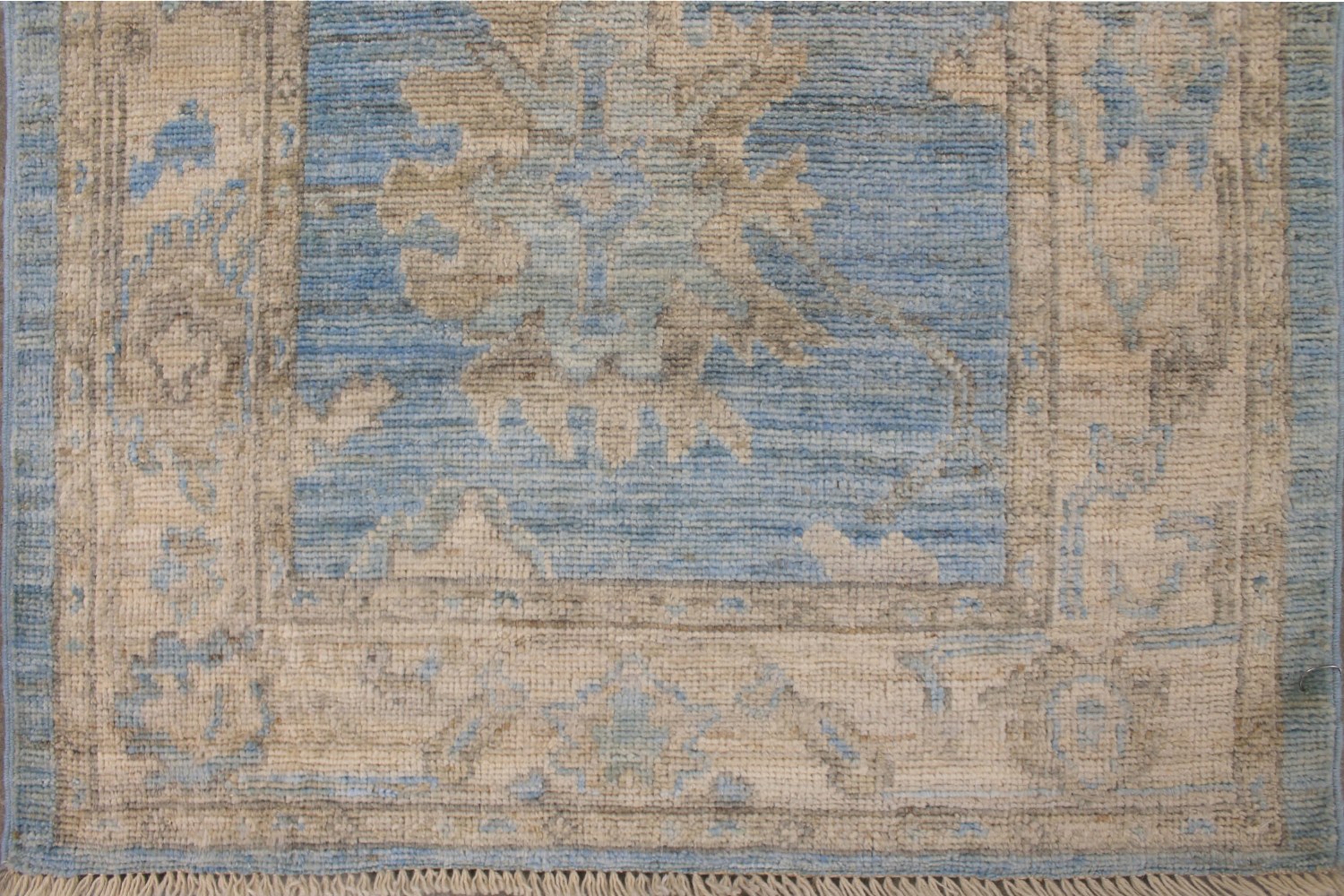 12 ft. Runner Oushak Hand Knotted Wool Area Rug - MR026562