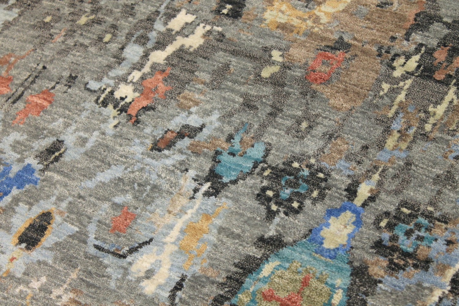 9x12 Transitional Hand Knotted  Area Rug - MR026603