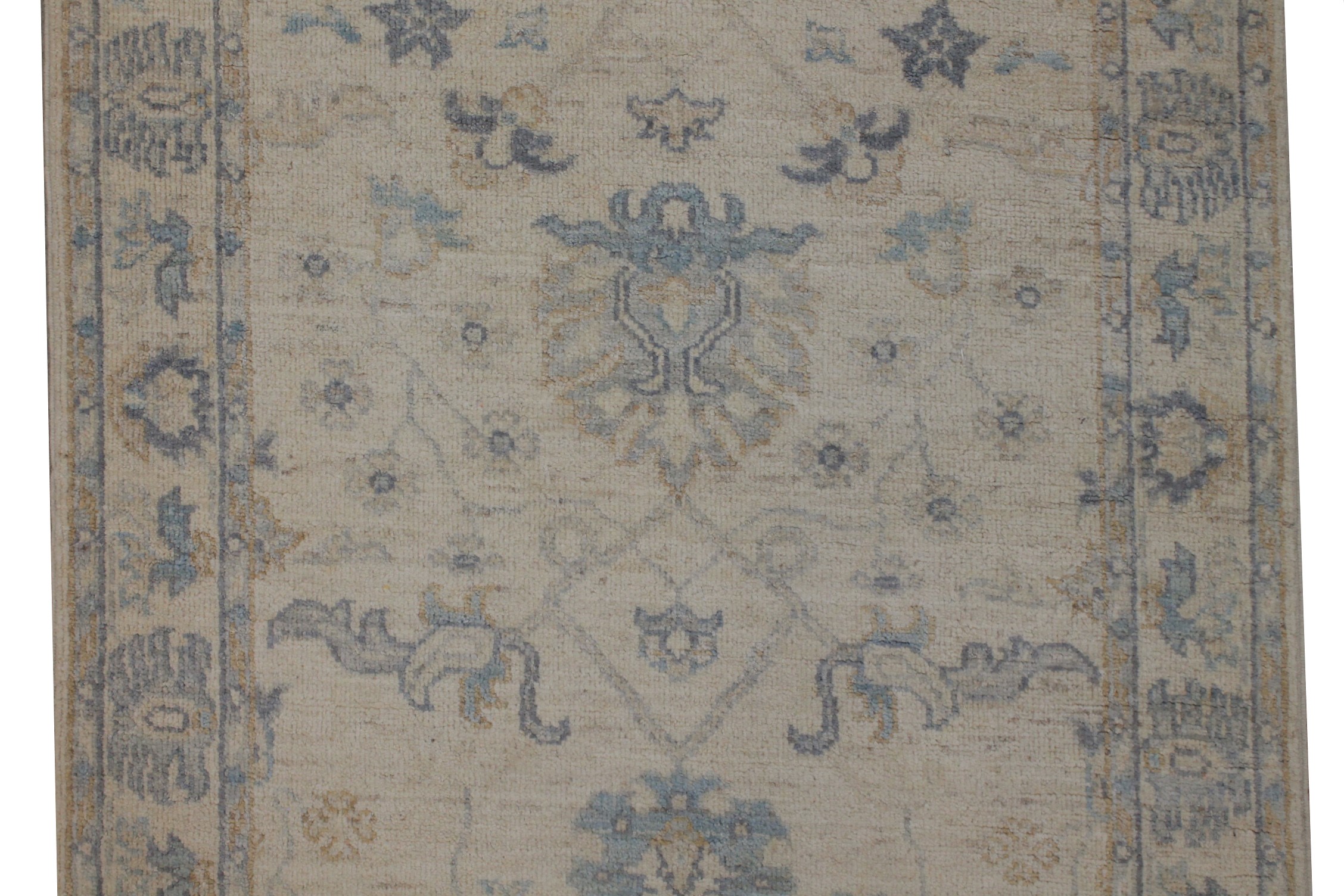 12 ft. Runner Peshawar Hand Knotted  Area Rug - MR026695