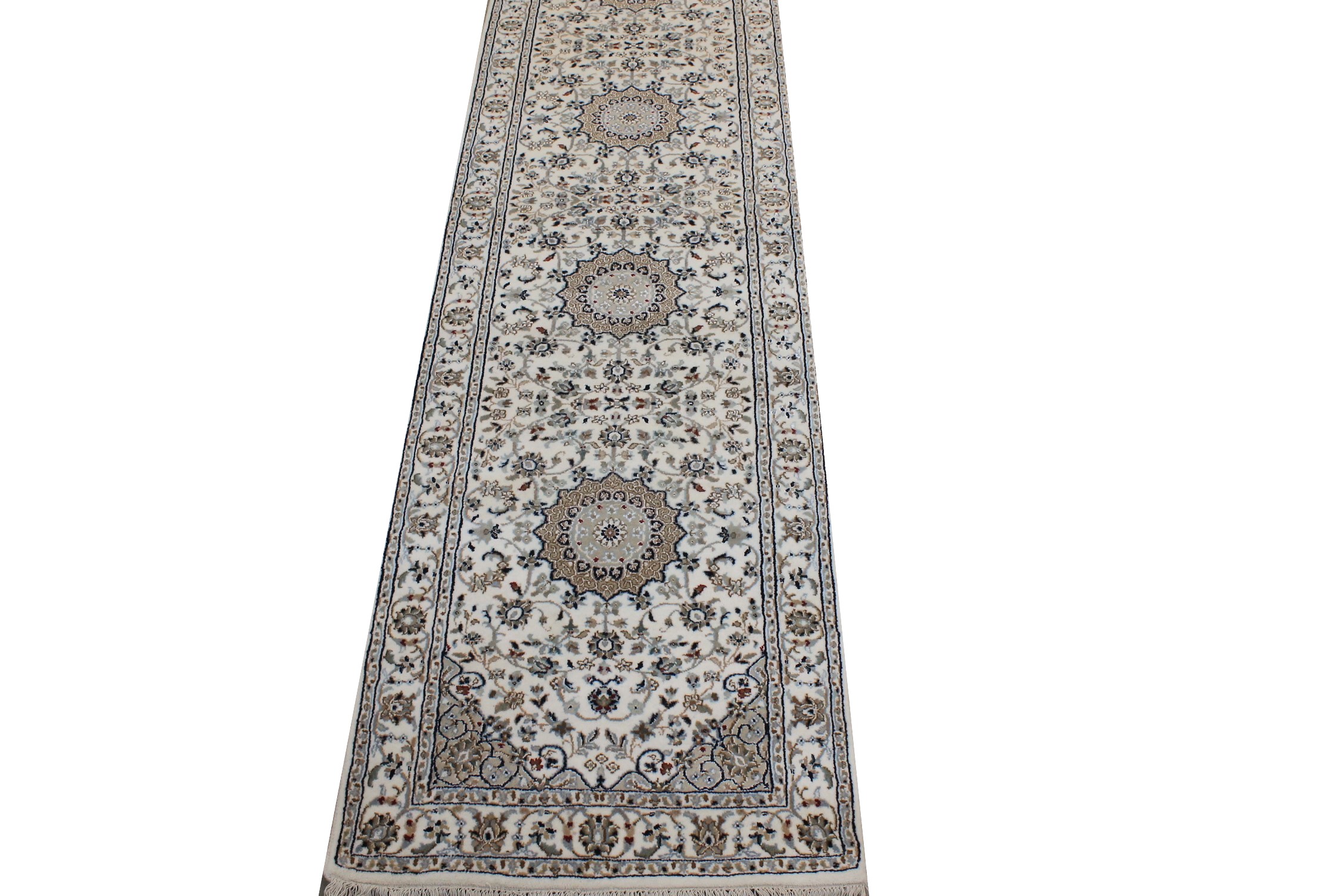 10 ft. Runner Oriental Hand Knotted  Area Rug - MR026760