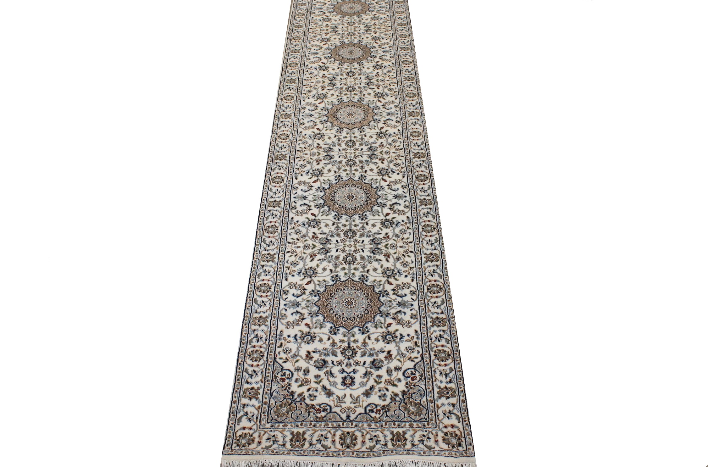 12 ft. Runner Oriental Hand Knotted  Area Rug - MR026762