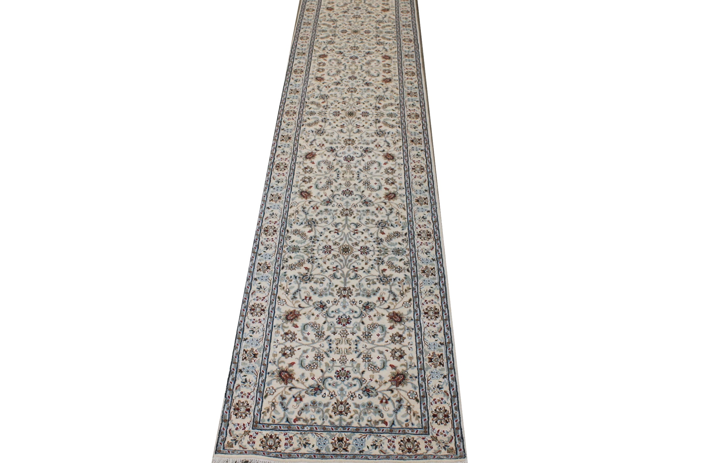 12 ft. Runner Oriental Hand Knotted  Area Rug - MR026763