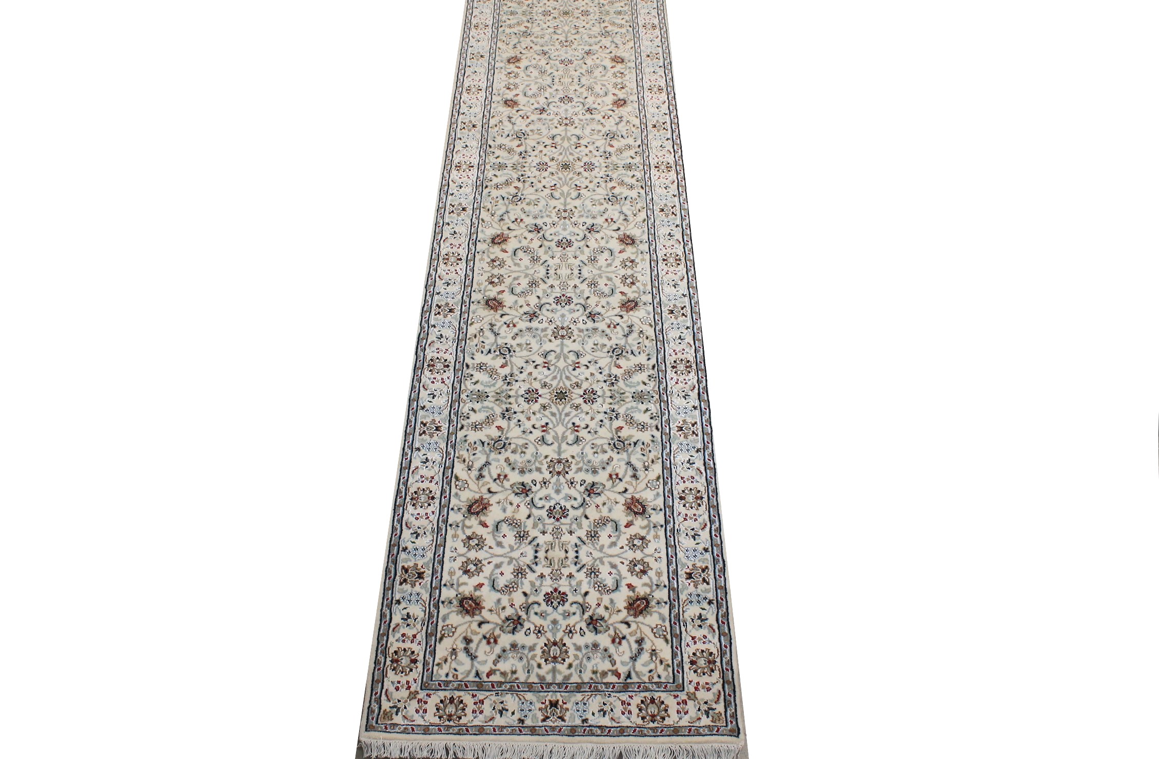 12 ft. Runner Oriental Hand Knotted  Area Rug - MR026763