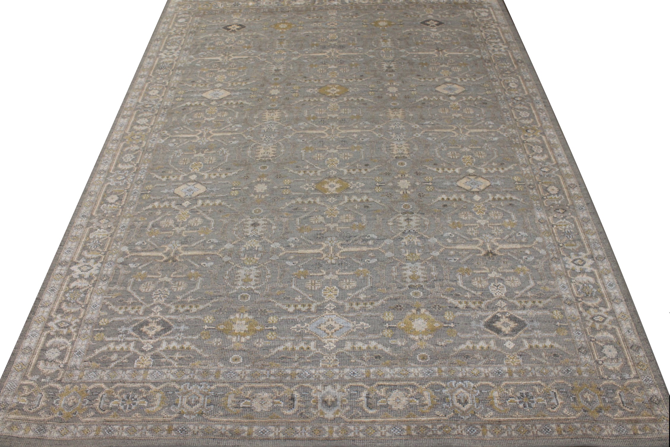 10x14 Oushak Hand Knotted  Area Rug - MR026783