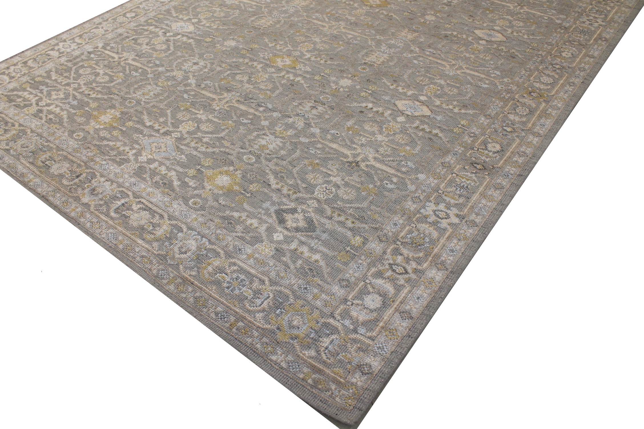 10x14 Oushak Hand Knotted  Area Rug - MR026783