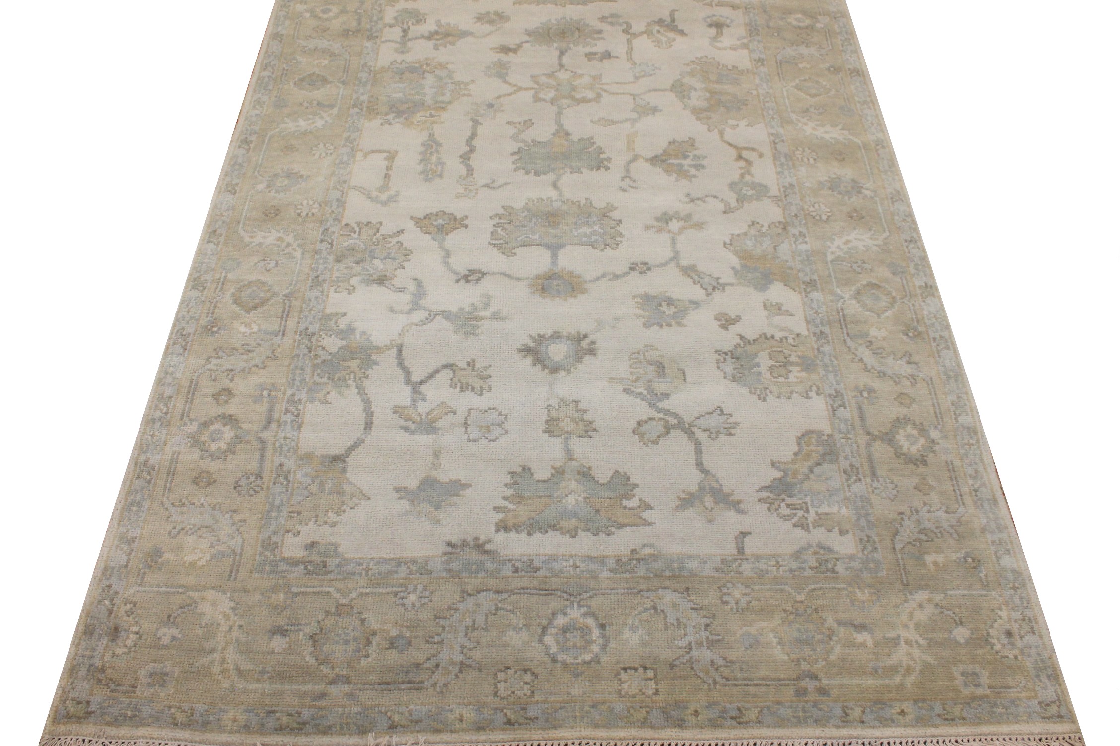 5x7/8 Oushak Hand Knotted  Area Rug - MR026791