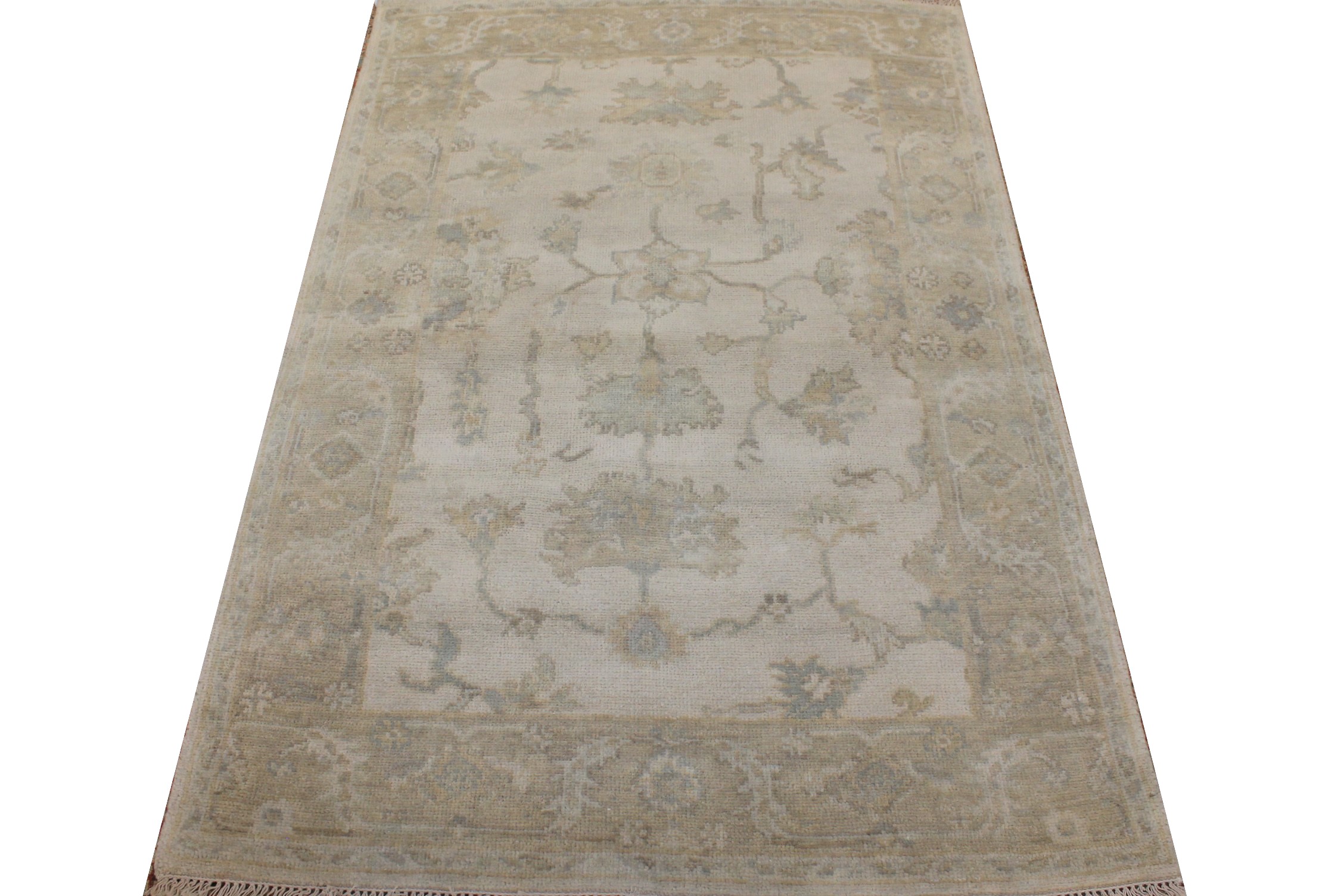 4x6 Oushak Hand Knotted  Area Rug - MR026792