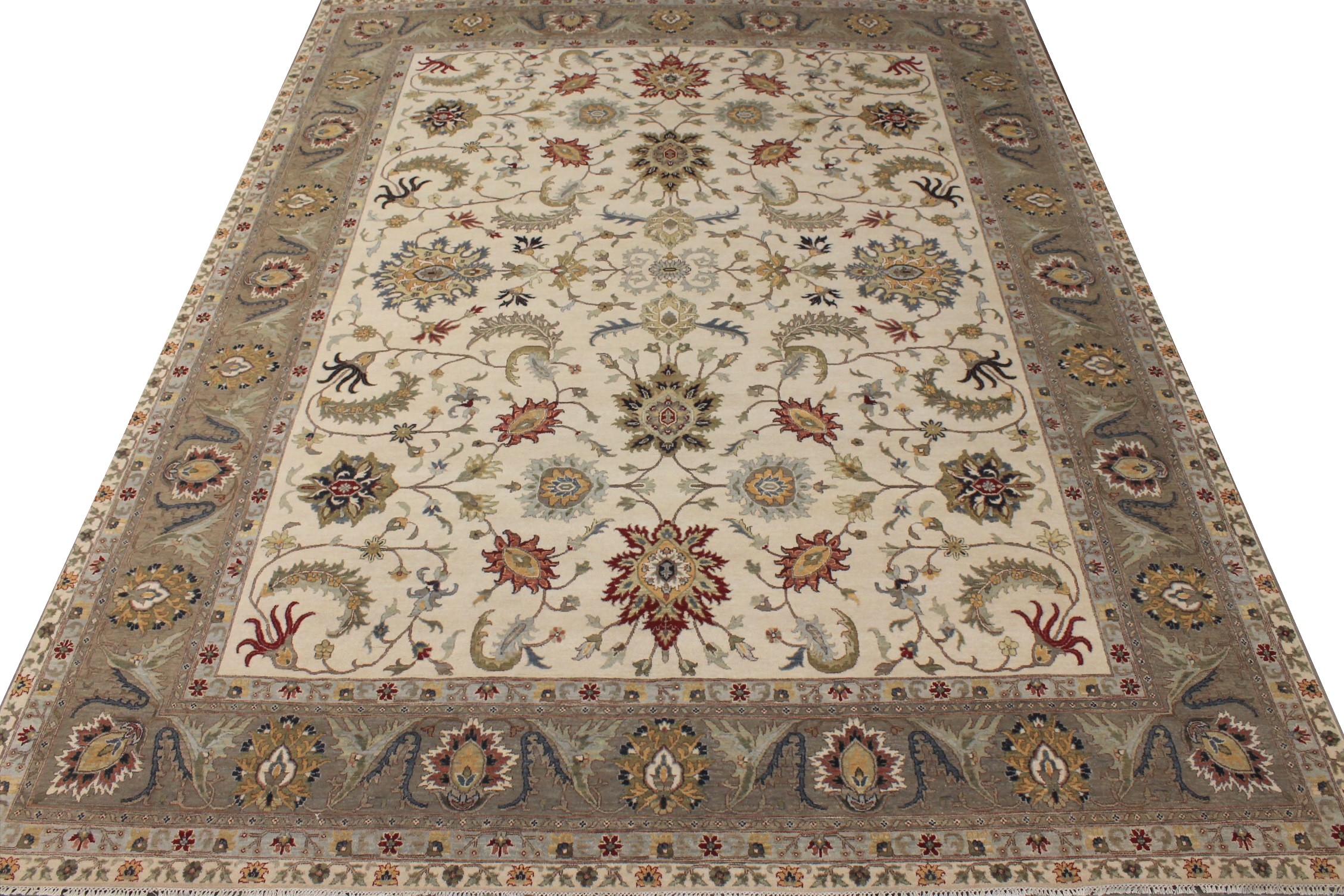 OVERSIZE Traditional Hand Knotted Wool Area Rug - MR026800