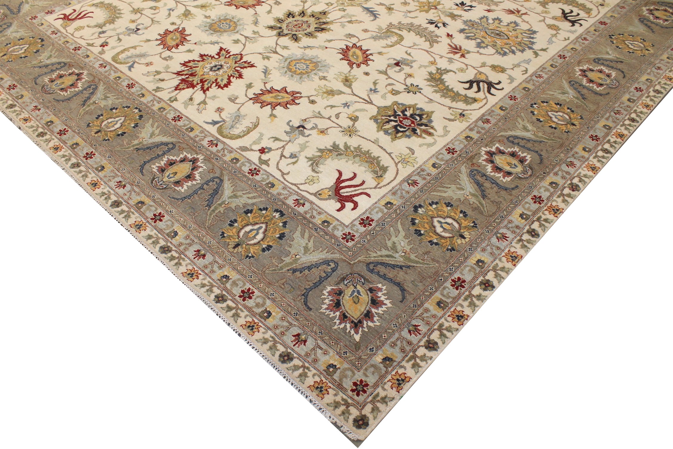 OVERSIZE Traditional Hand Knotted Wool Area Rug - MR026800