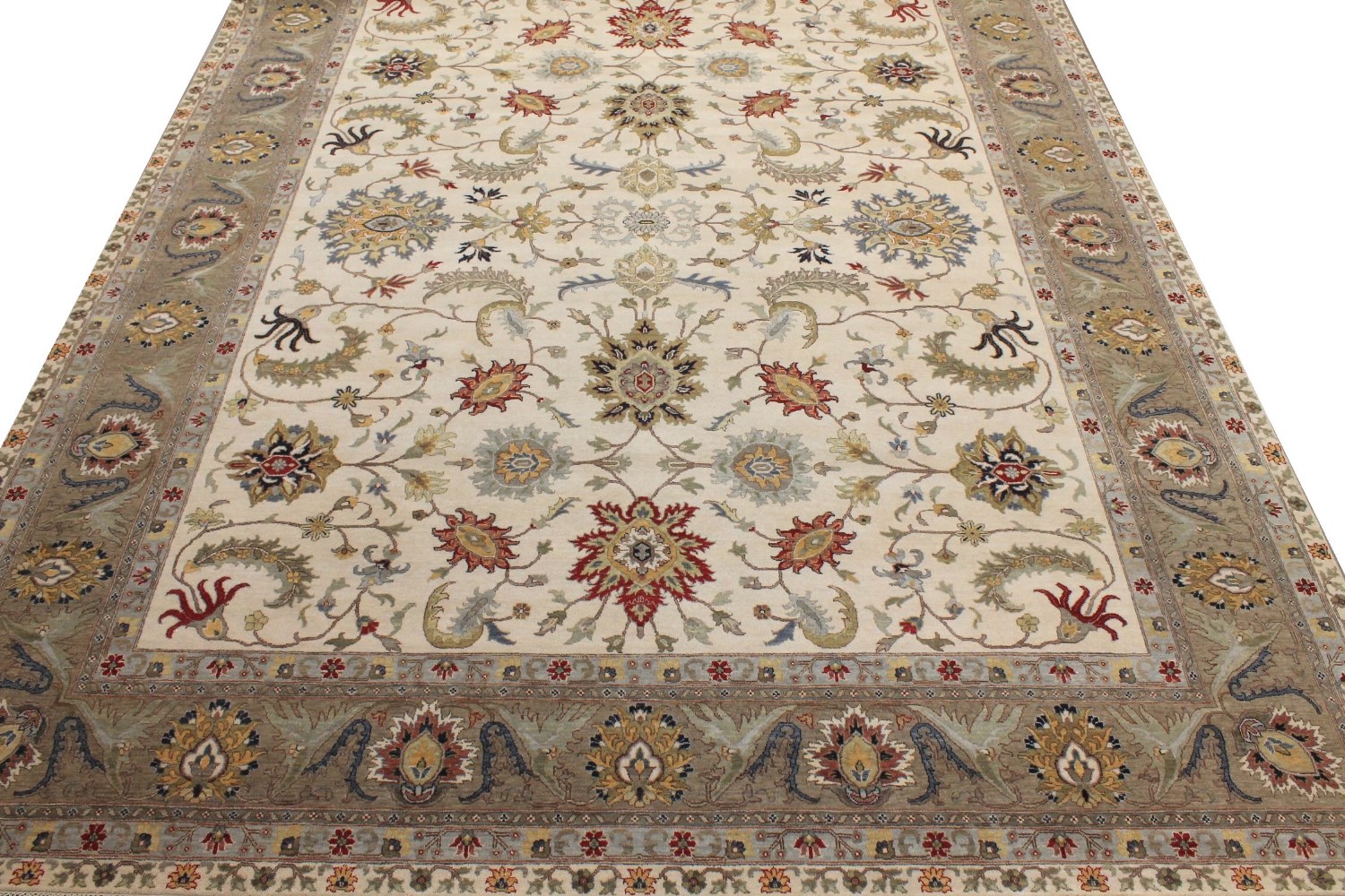 OVERSIZE Traditional Hand Knotted Wool Area Rug - MR026800
