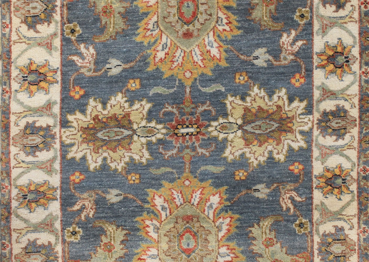 10 ft. Runner Traditional Hand Knotted Wool Area Rug - MR026832