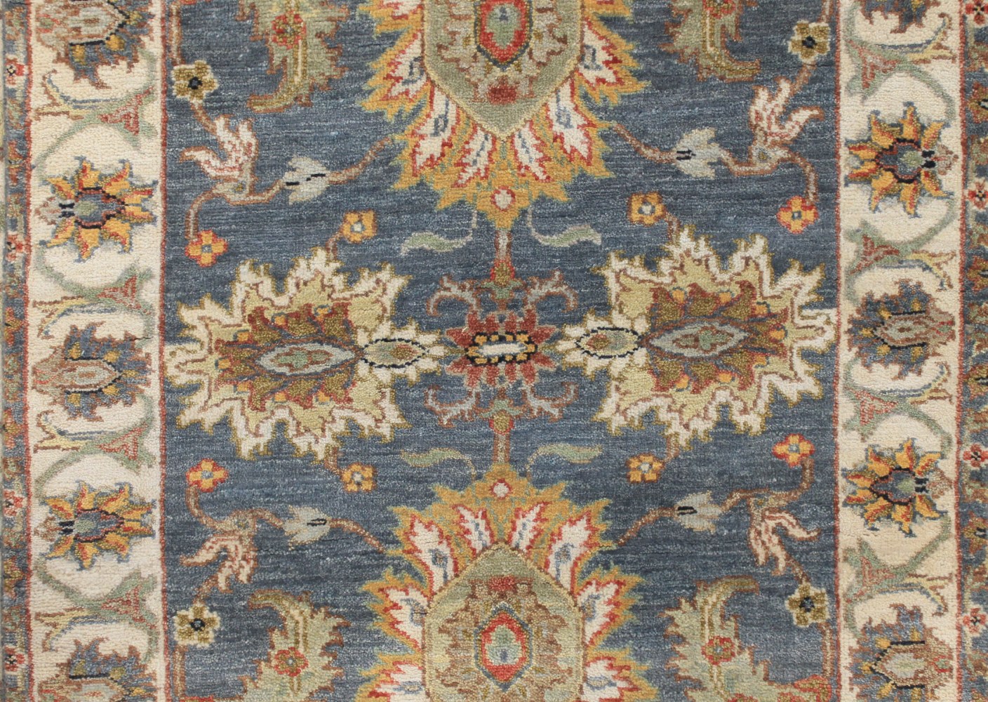 10 ft. Runner Traditional Hand Knotted Wool Area Rug - MR026833