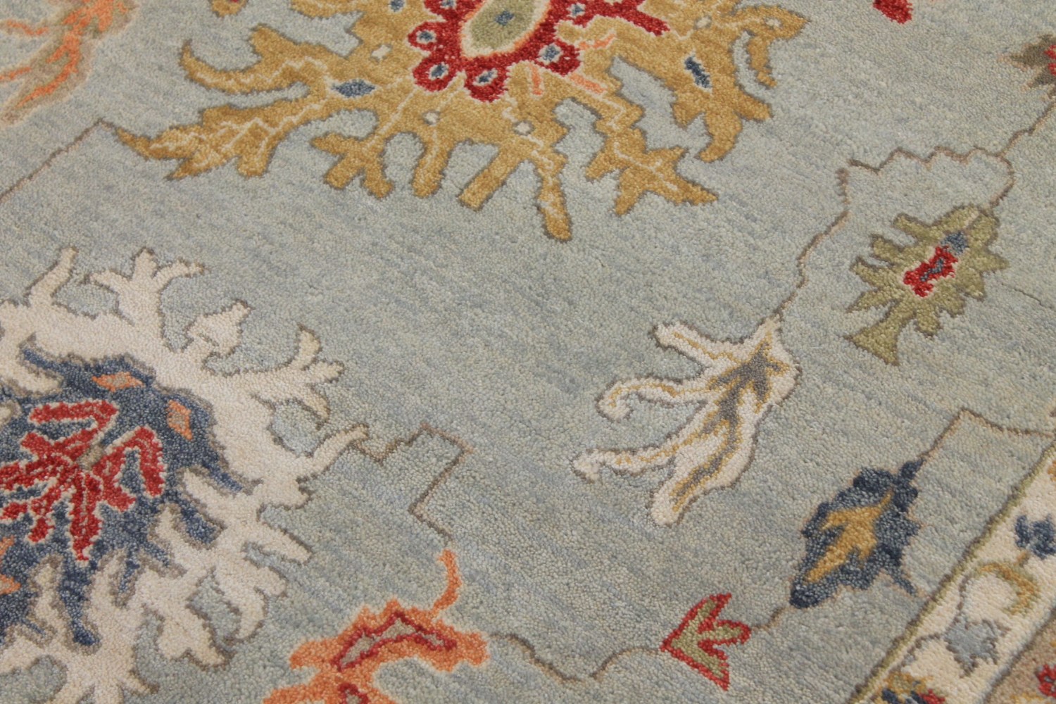 6x9 Traditional Hand Knotted Wool Area Rug - MR026836