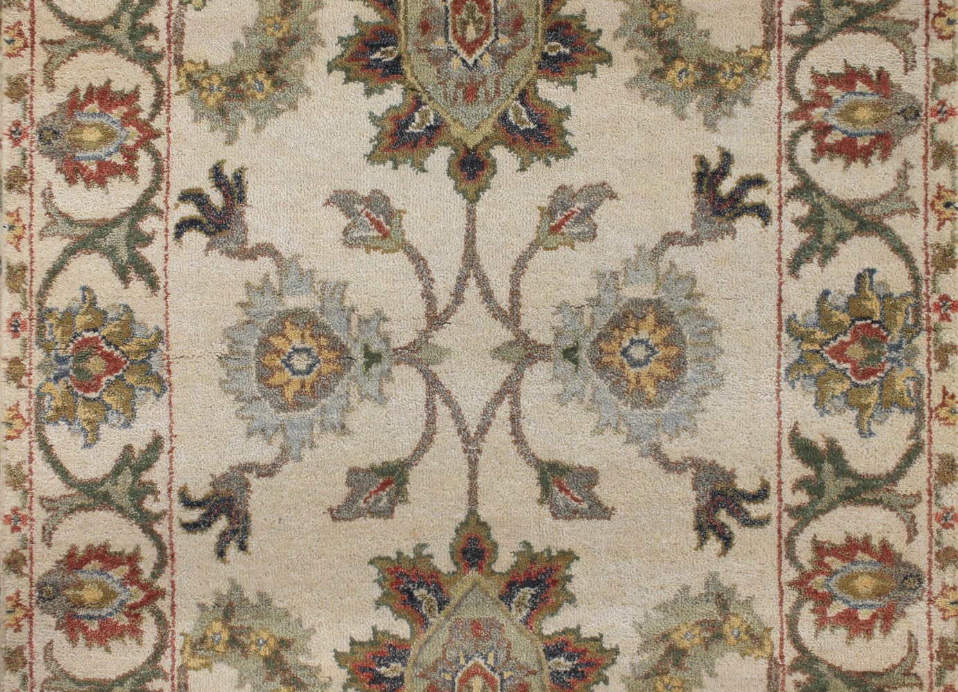 8 ft. Runner Traditional Hand Knotted Wool Area Rug - MR026845