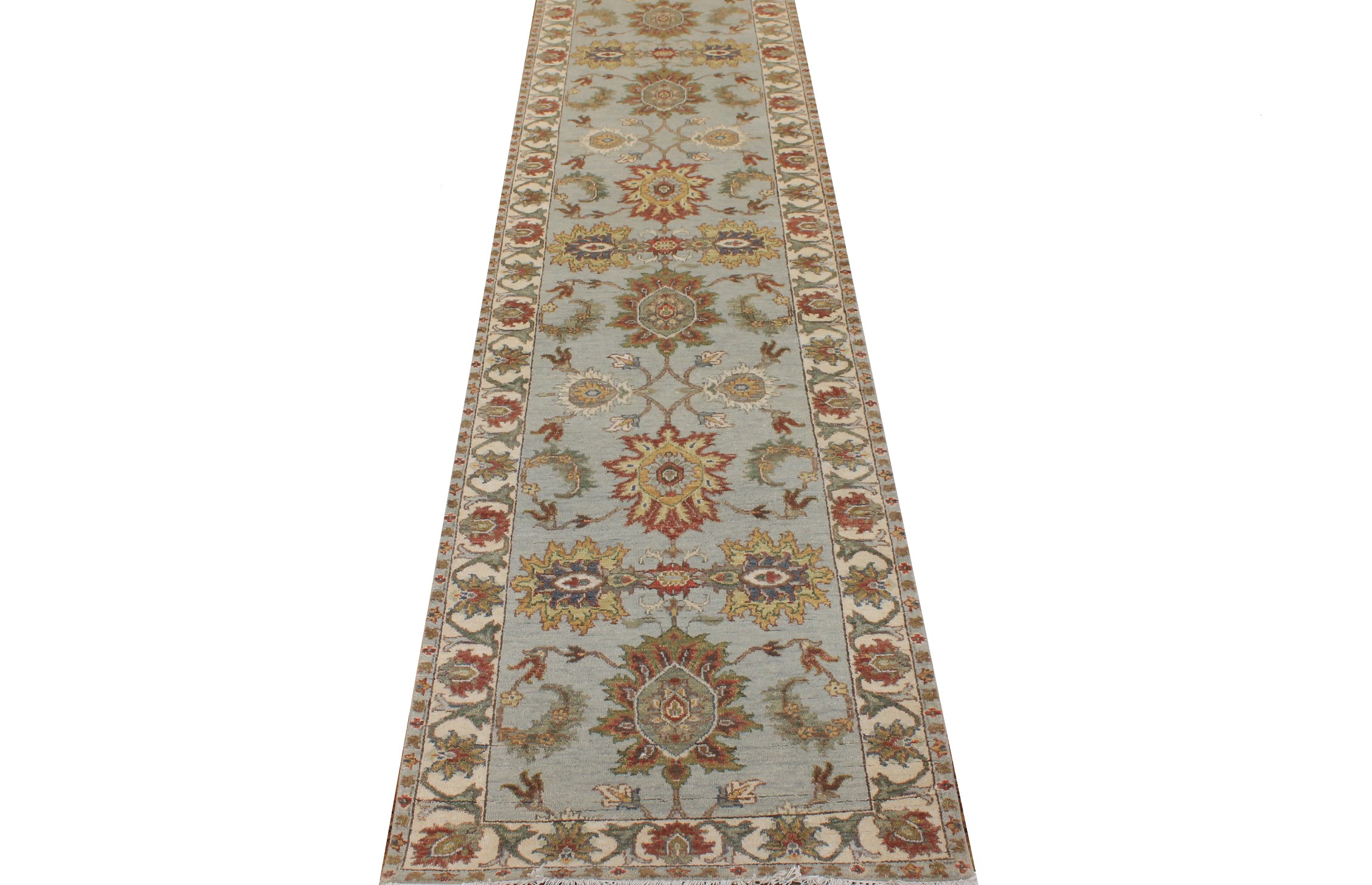 13 ft. & Longer Runner Traditional Hand Knotted Wool Area Rug - MR026849