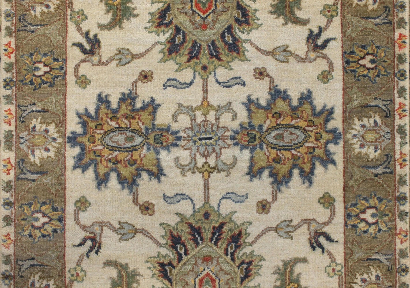 8 ft. Runner Traditional Hand Knotted Wool Area Rug - MR026851