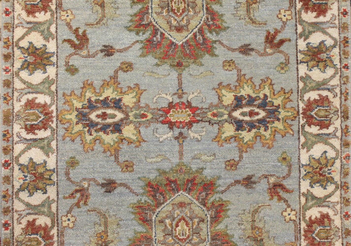 8 ft. Runner Traditional Hand Knotted Wool Area Rug - MR026854