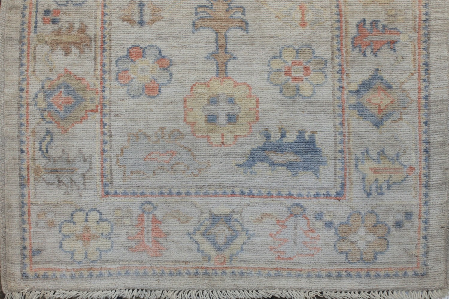 10 ft. Runner Oushak Hand Knotted Wool Area Rug - MR026970