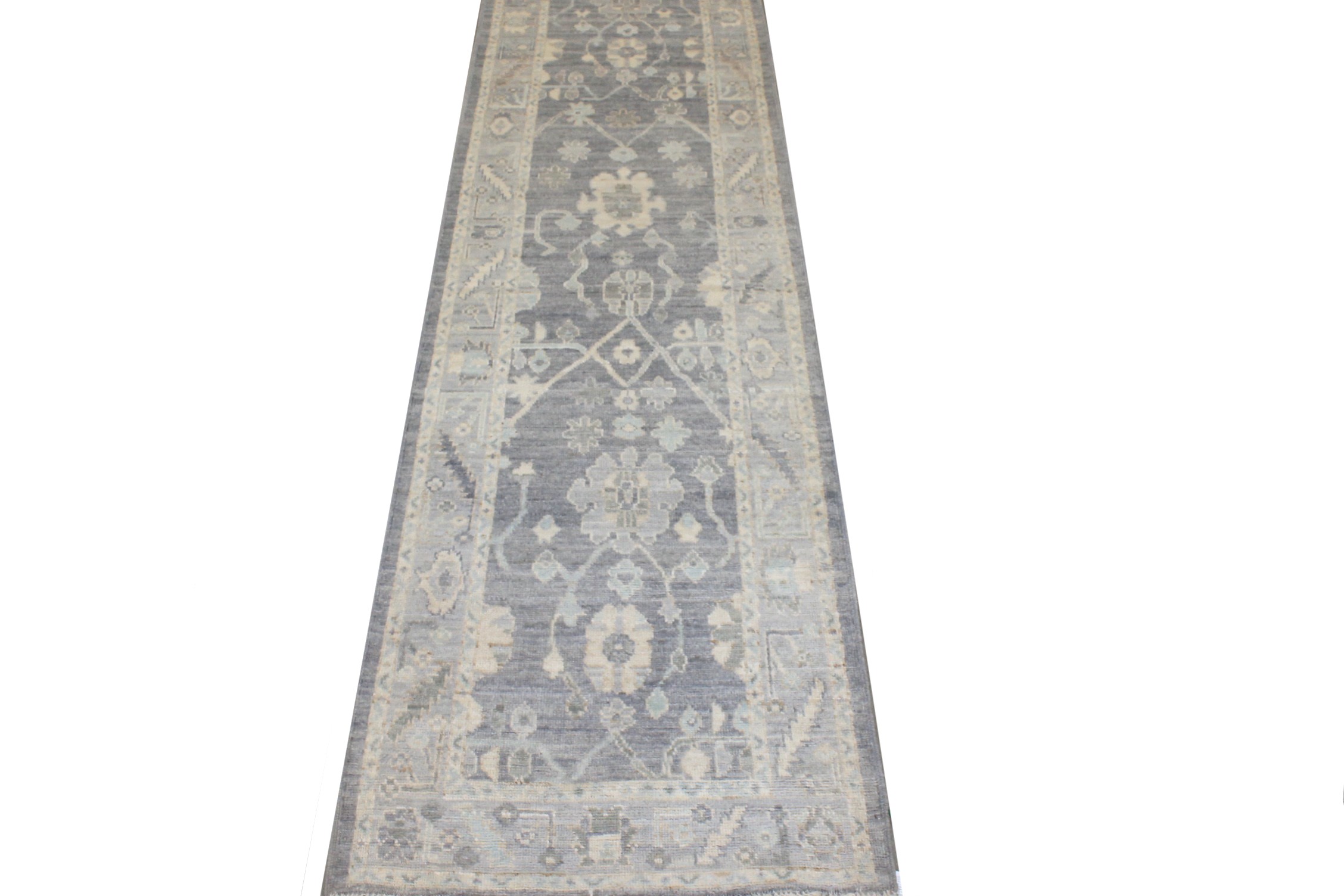 13 ft. & Longer Runner Oushak Hand Knotted Wool Area Rug - MR026974