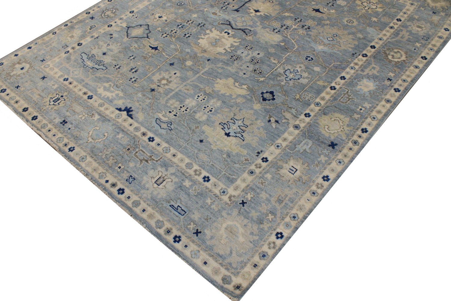 8x10 Oushak Hand Knotted Wool Area Rug - MR026995