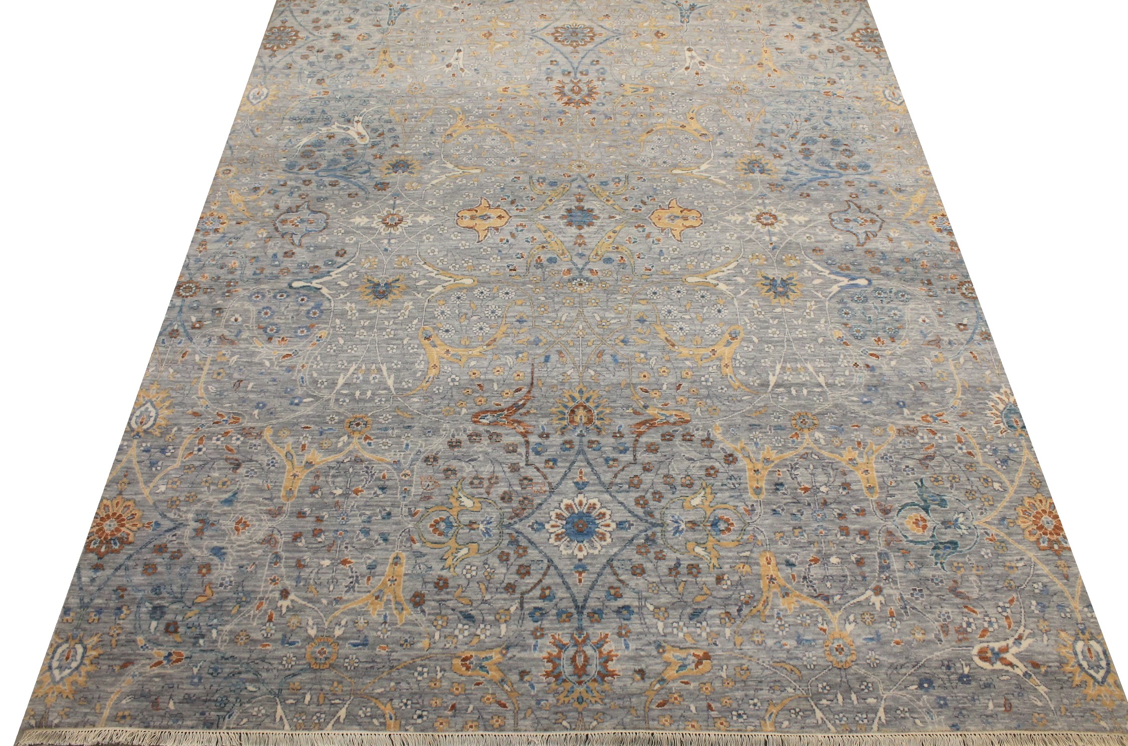 8x10 Traditional Hand Knotted Wool Area Rug - MR027006