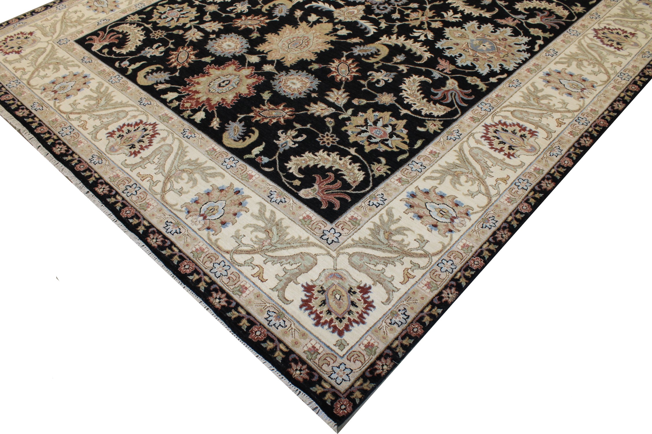 9x12 Traditional Hand Knotted Wool Area Rug - MR027022
