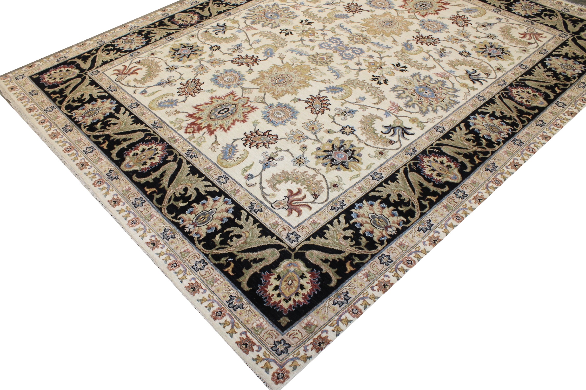 8x10 Traditional Hand Knotted Wool Area Rug - MR027025