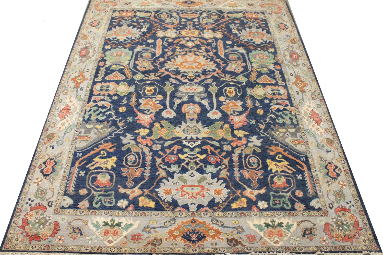 8x10 Traditional Hand Knotted Wool Area Rug - MR027041
