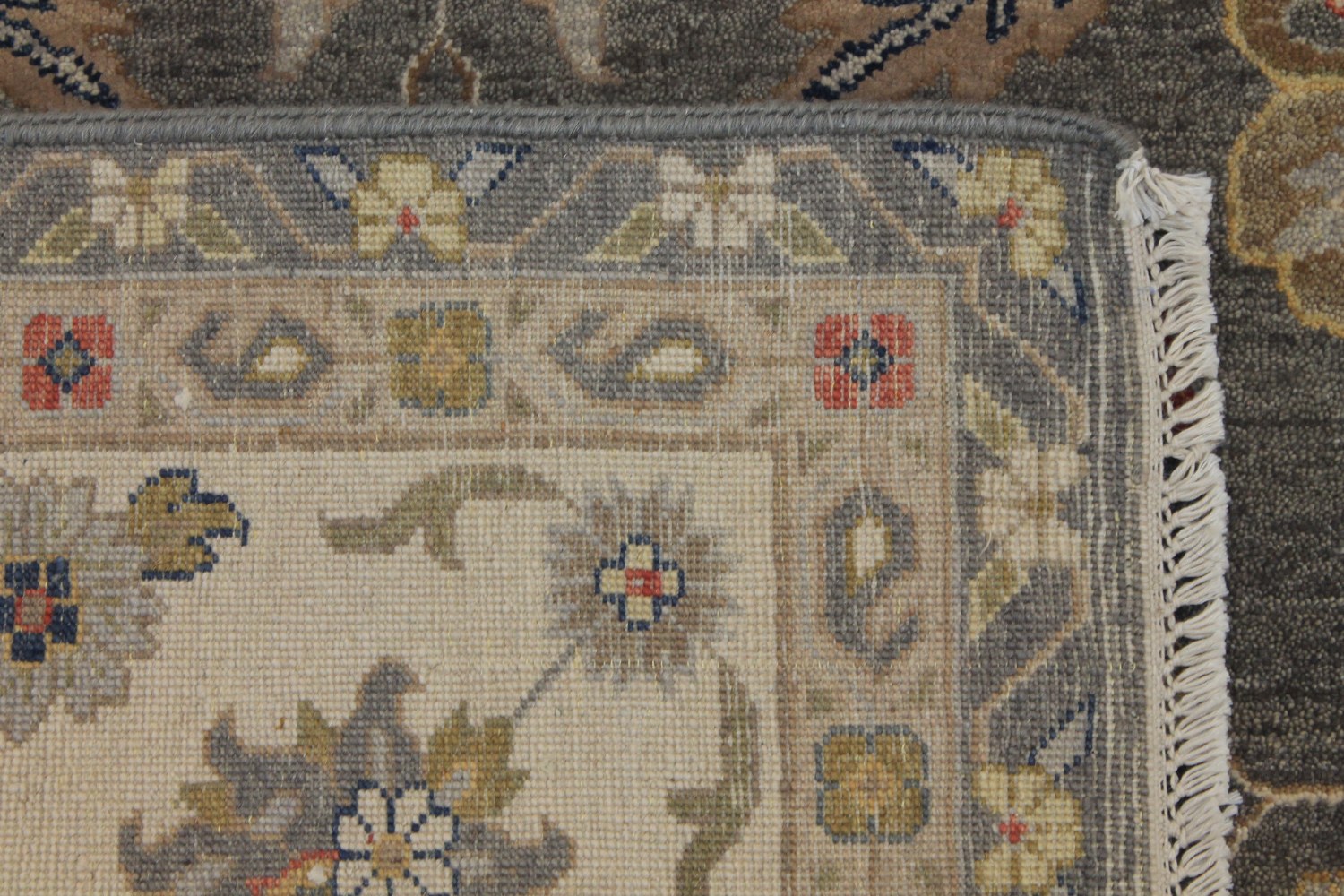 9x12 Traditional Hand Knotted Wool Area Rug - MR027056