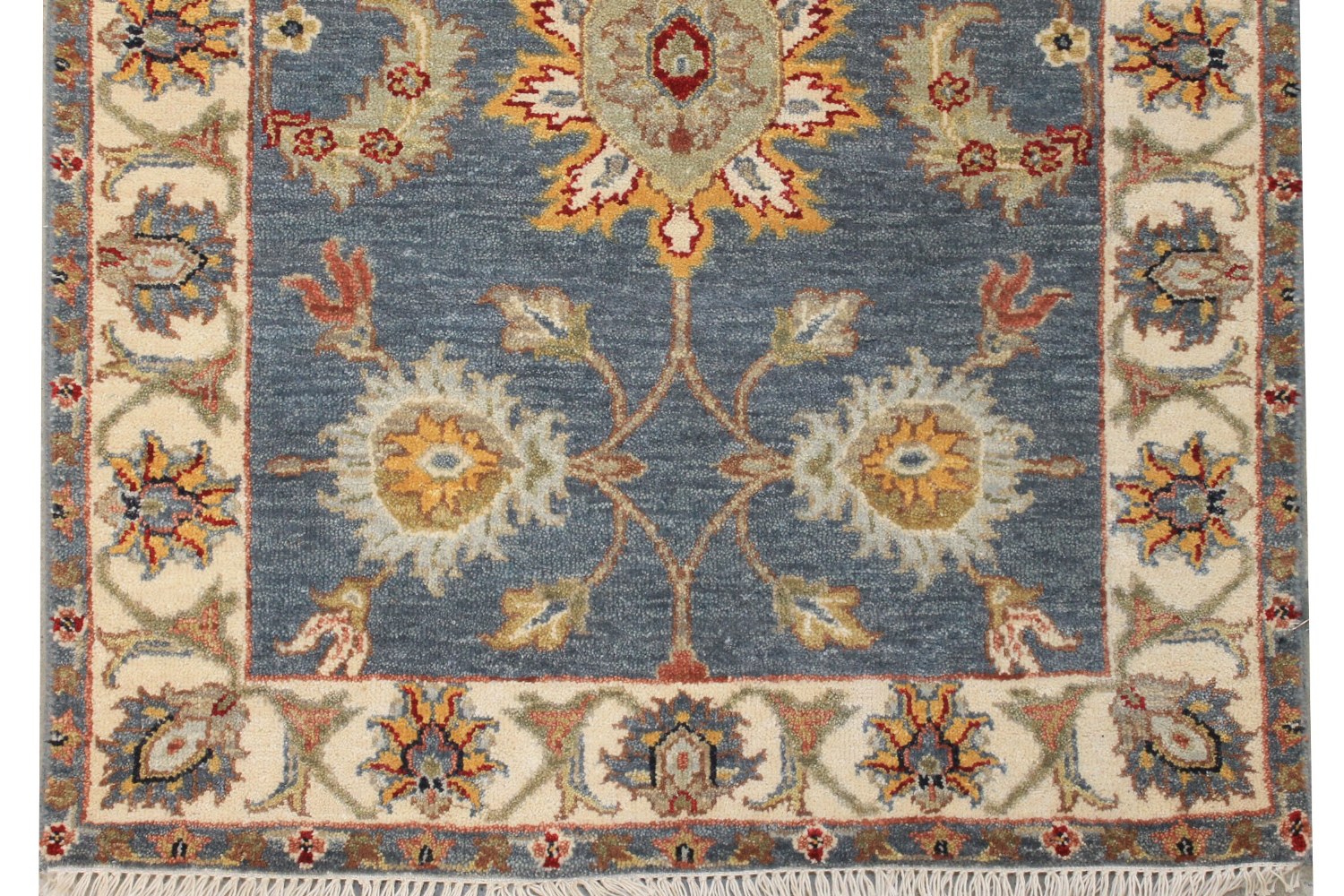 12 ft. Runner Traditional Hand Knotted Wool Area Rug - MR027076