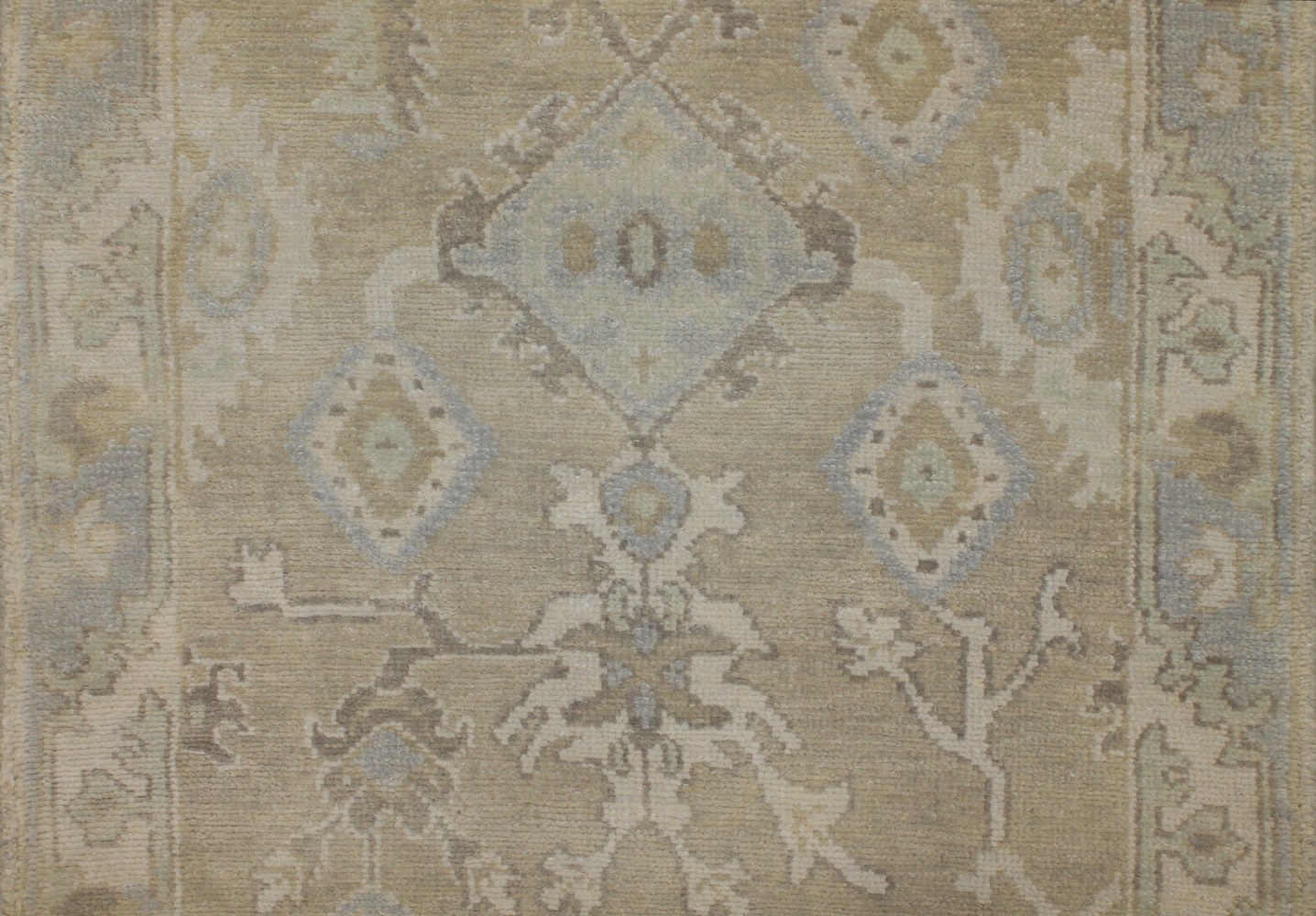 13 ft. & Longer Runner Oushak Hand Knotted Wool Area Rug - MR027219