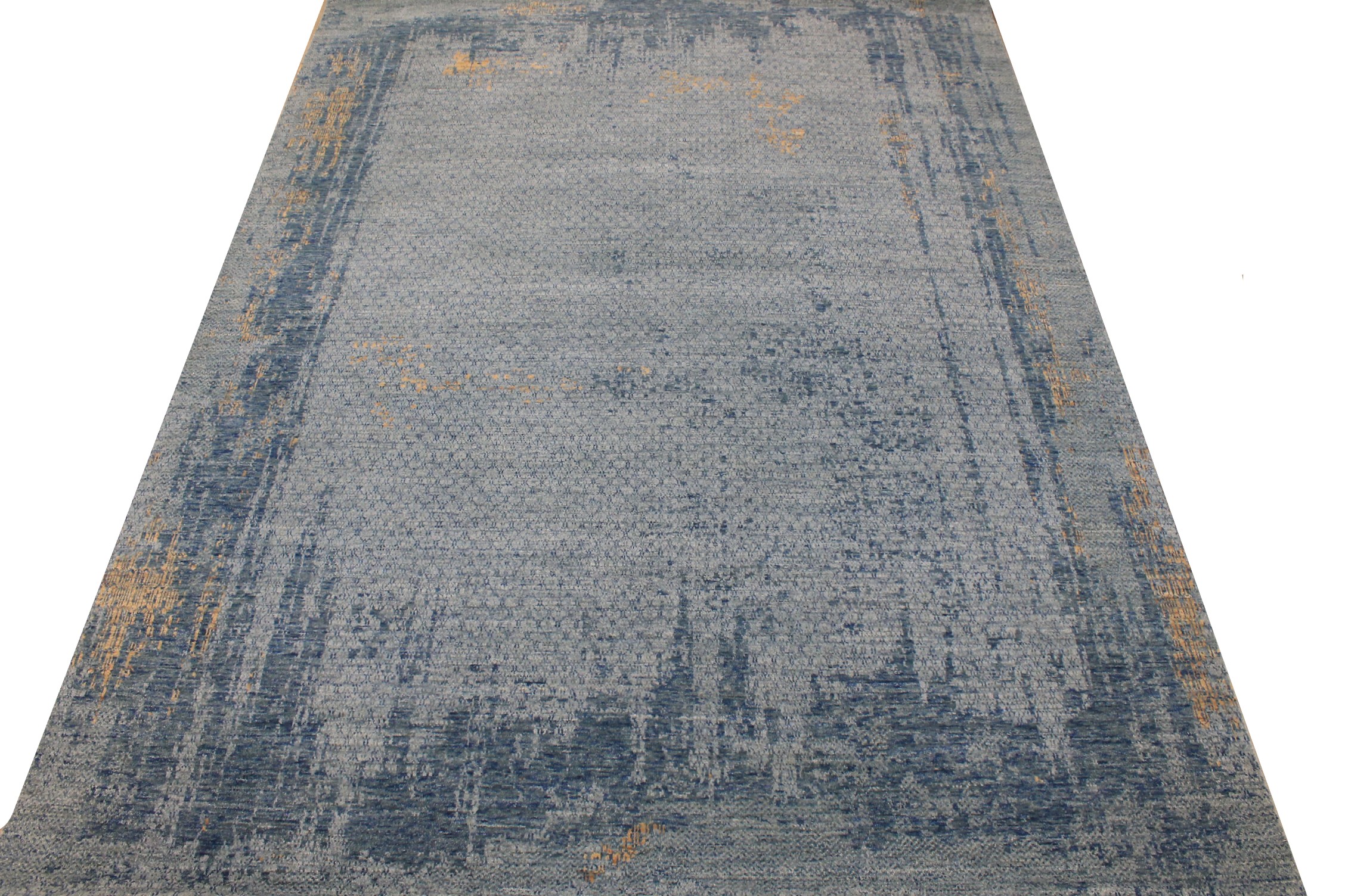 9x12 Modern Hand Knotted Wool Area Rug - MR027233