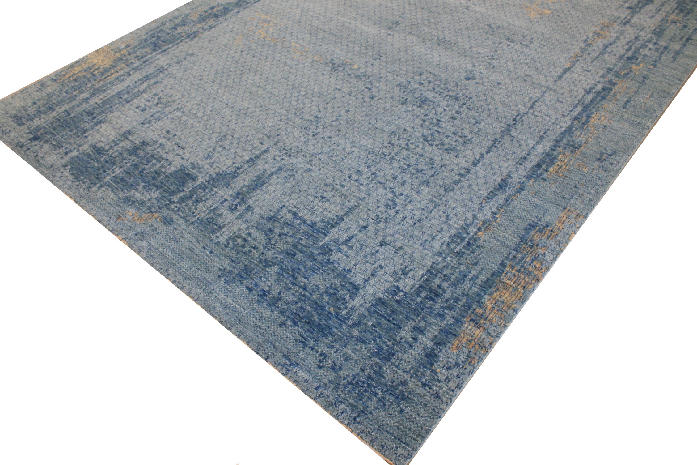 9x12 Modern Hand Knotted Wool Area Rug - MR027233