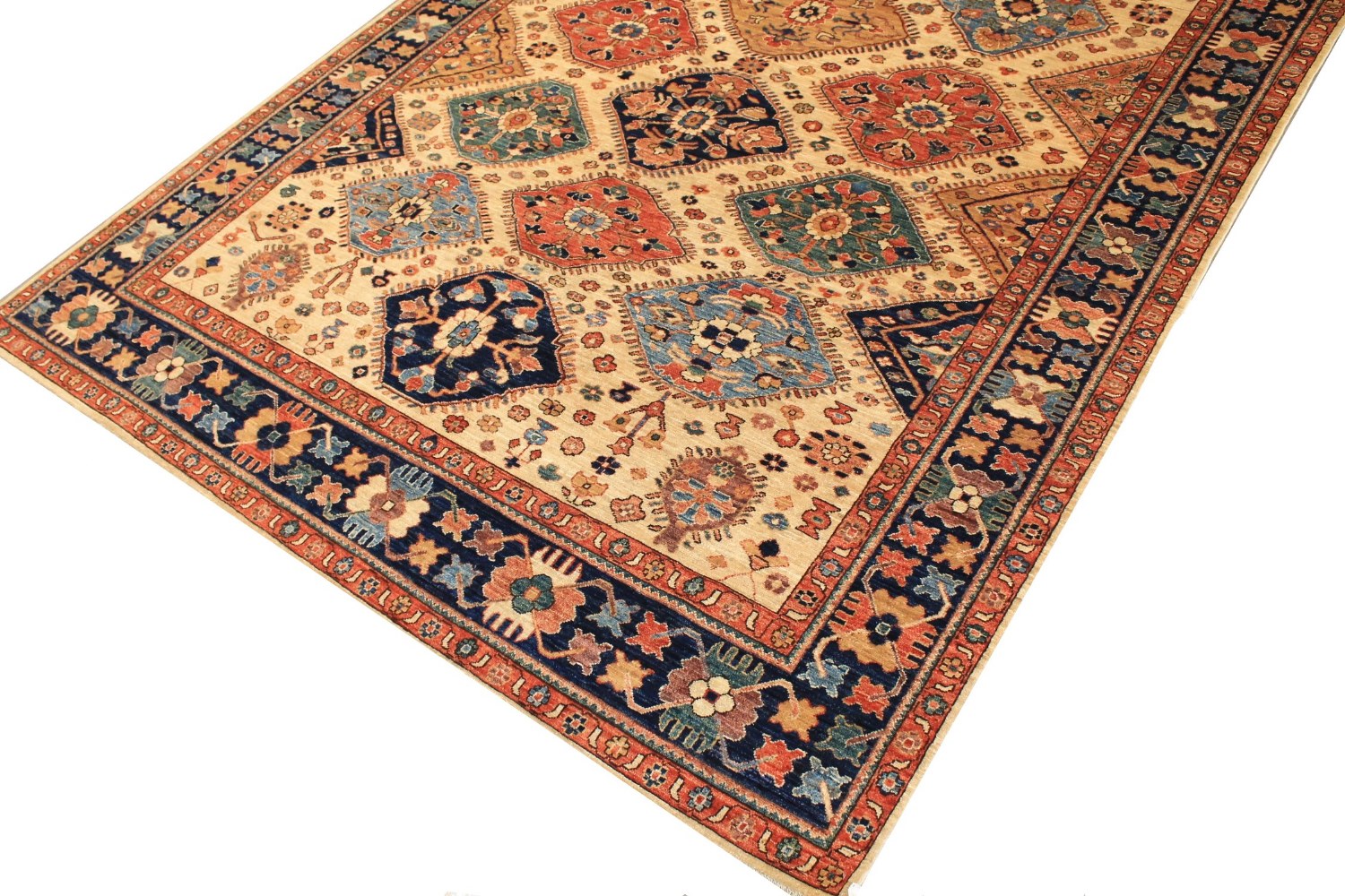 8x10 Aryana & Antique Revivals Hand Knotted Wool Area Rug - MR027258