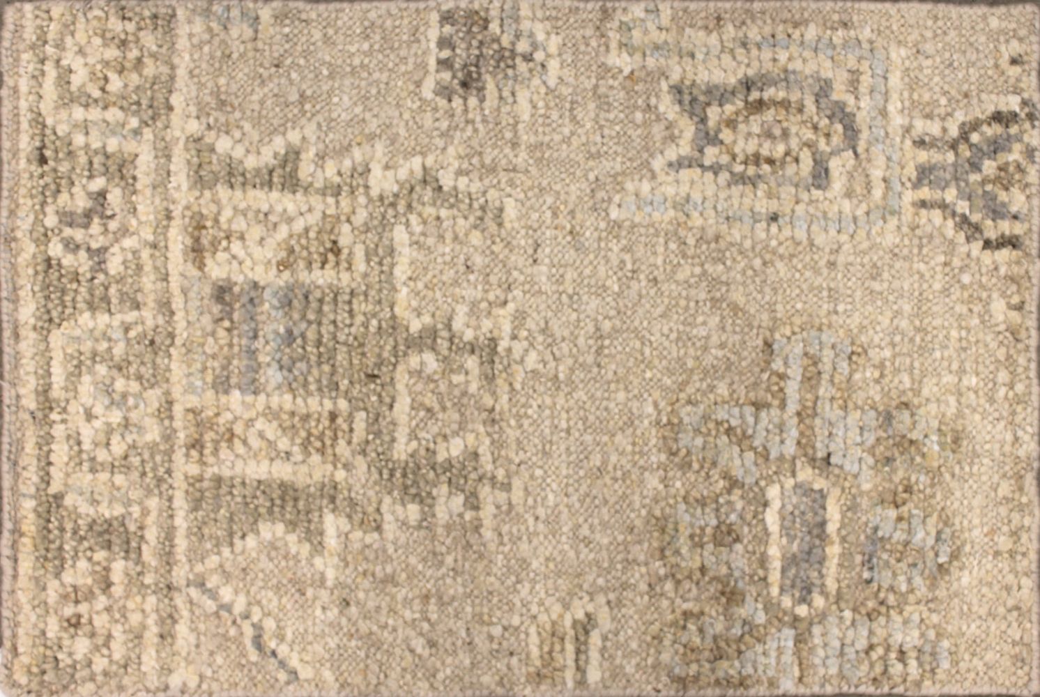 2X3 Oushak Hand Knotted Wool Area Rug - MR027325