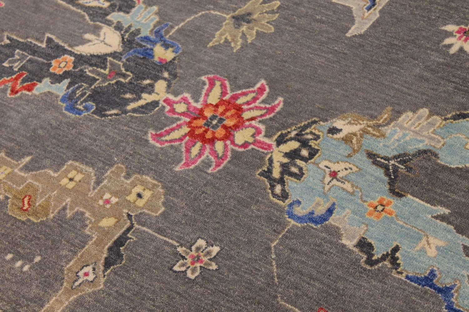 10x14 Oriental Hand Knotted Wool Area Rug - MR027357