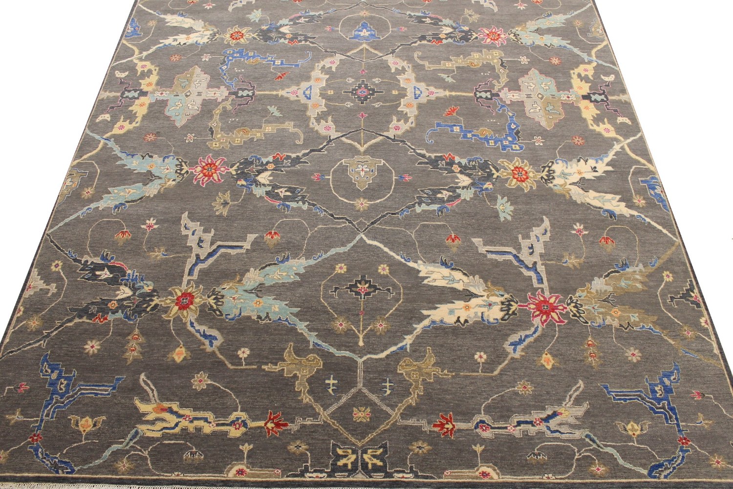 10x14 Oriental Hand Knotted Wool Area Rug - MR027357