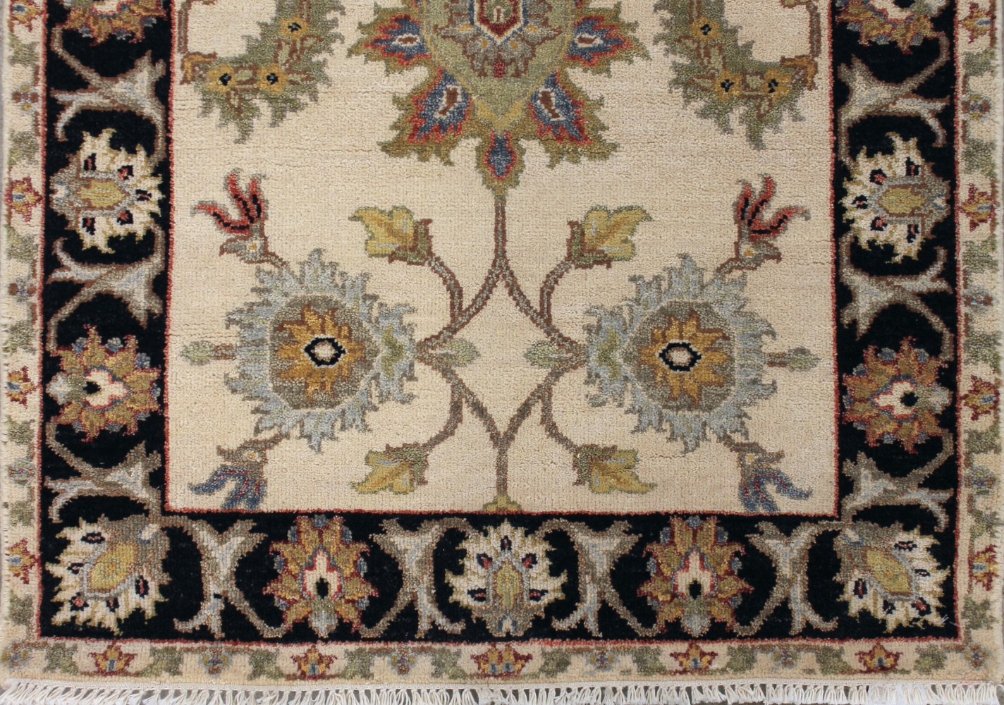 12 ft. Runner Oriental Hand Knotted Wool Area Rug - MR027388