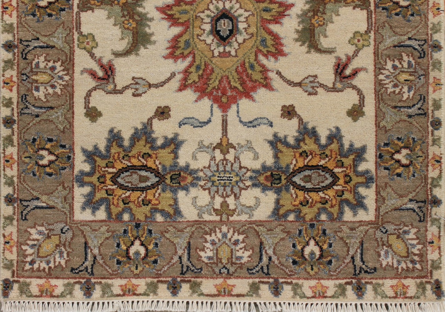 8 ft. Runner Oriental Hand Knotted Wool Area Rug - MR027396