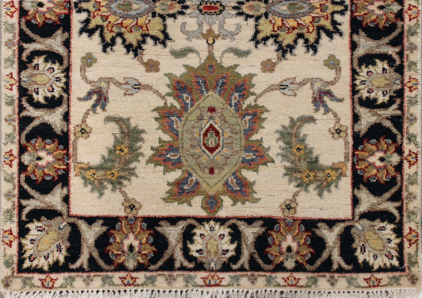 10 ft. Runner Oriental Hand Knotted Wool Area Rug - MR027397