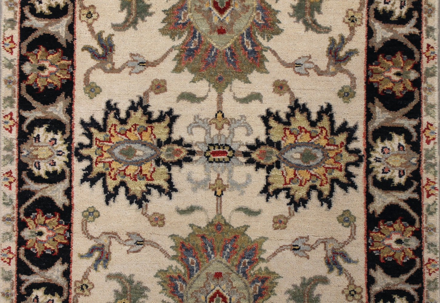 10 ft. Runner Oriental Hand Knotted Wool Area Rug - MR027397
