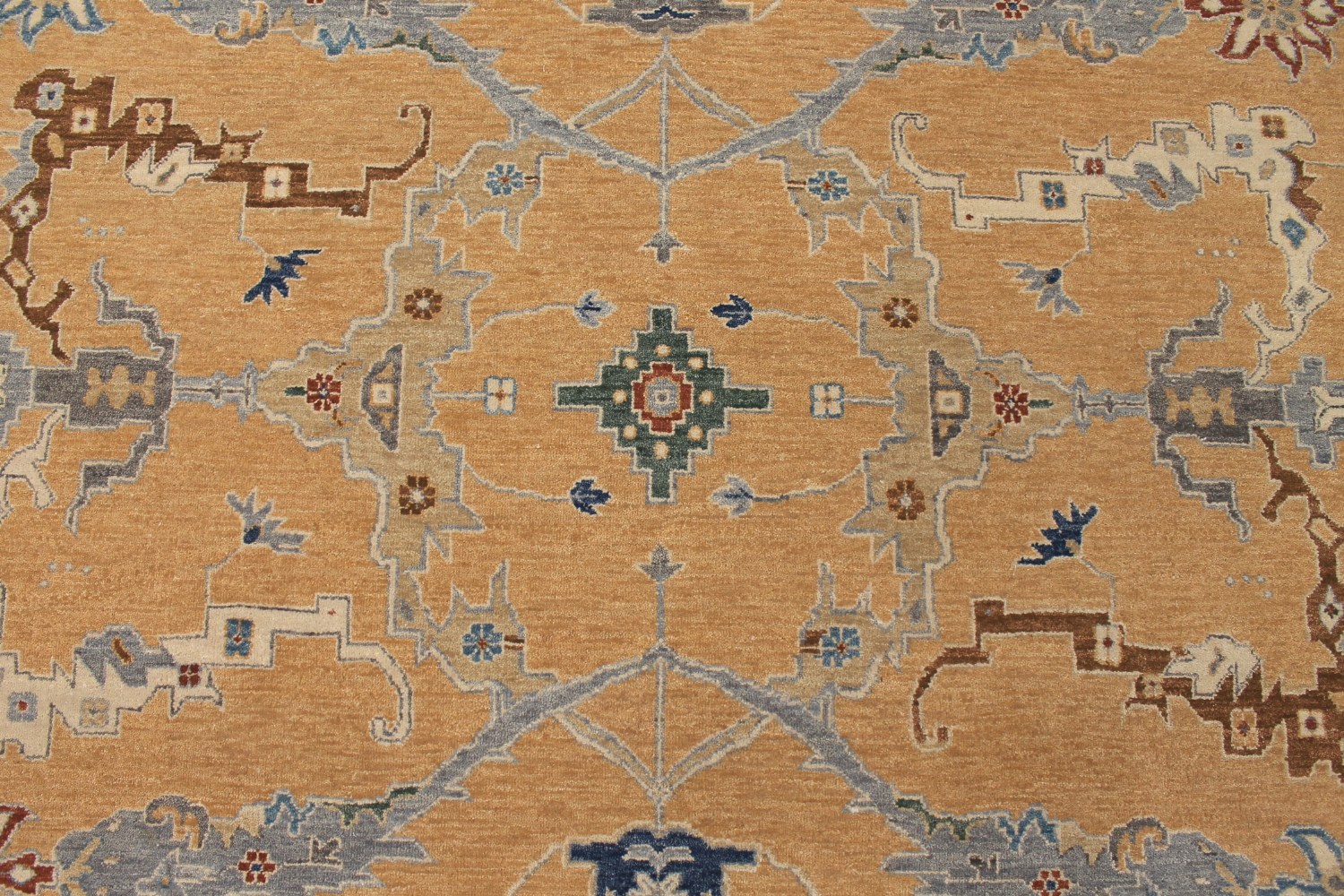 9x12 Oriental Hand Knotted Wool Area Rug - MR027408