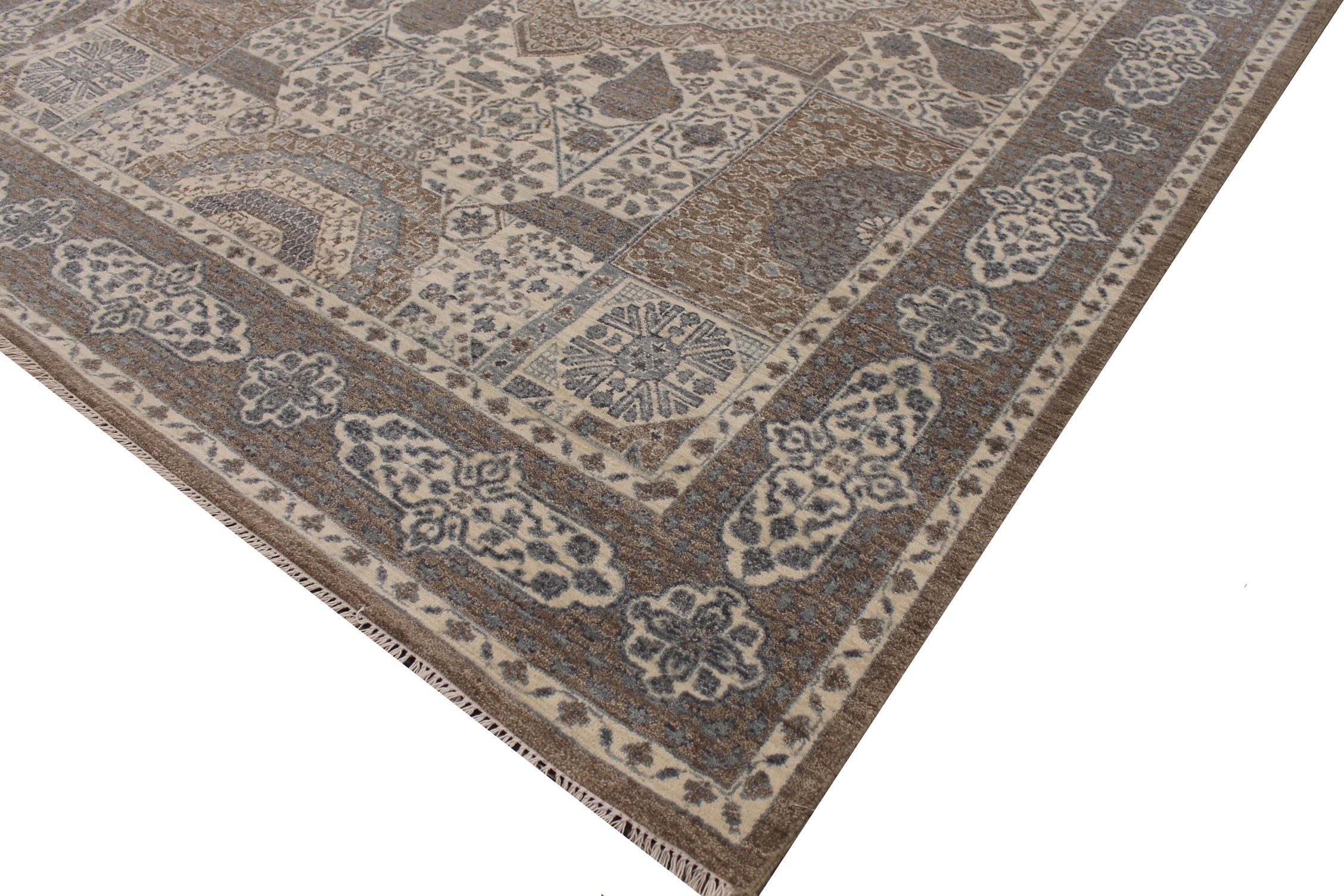 6x9 Heriz/Serapi Hand Knotted Wool Area Rug - MR027439